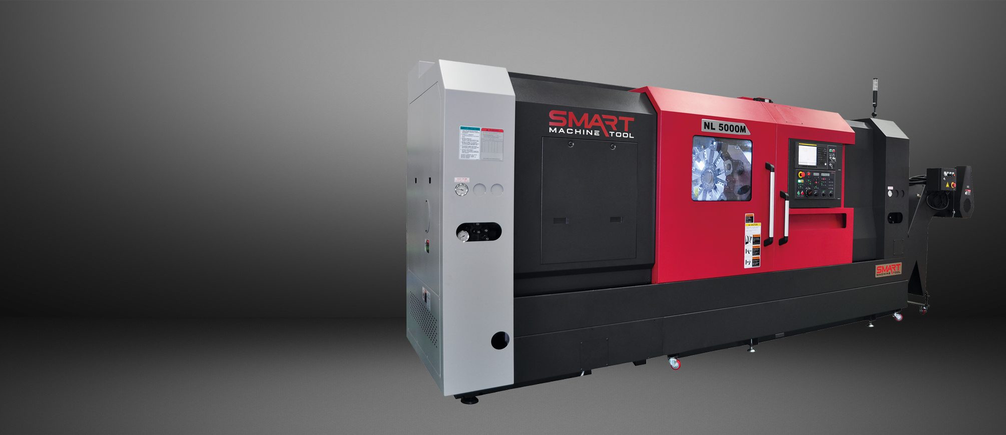SMART NL 5000M – BOX WAY – (21″ CHUCK) 3-Axis CNC Lathes