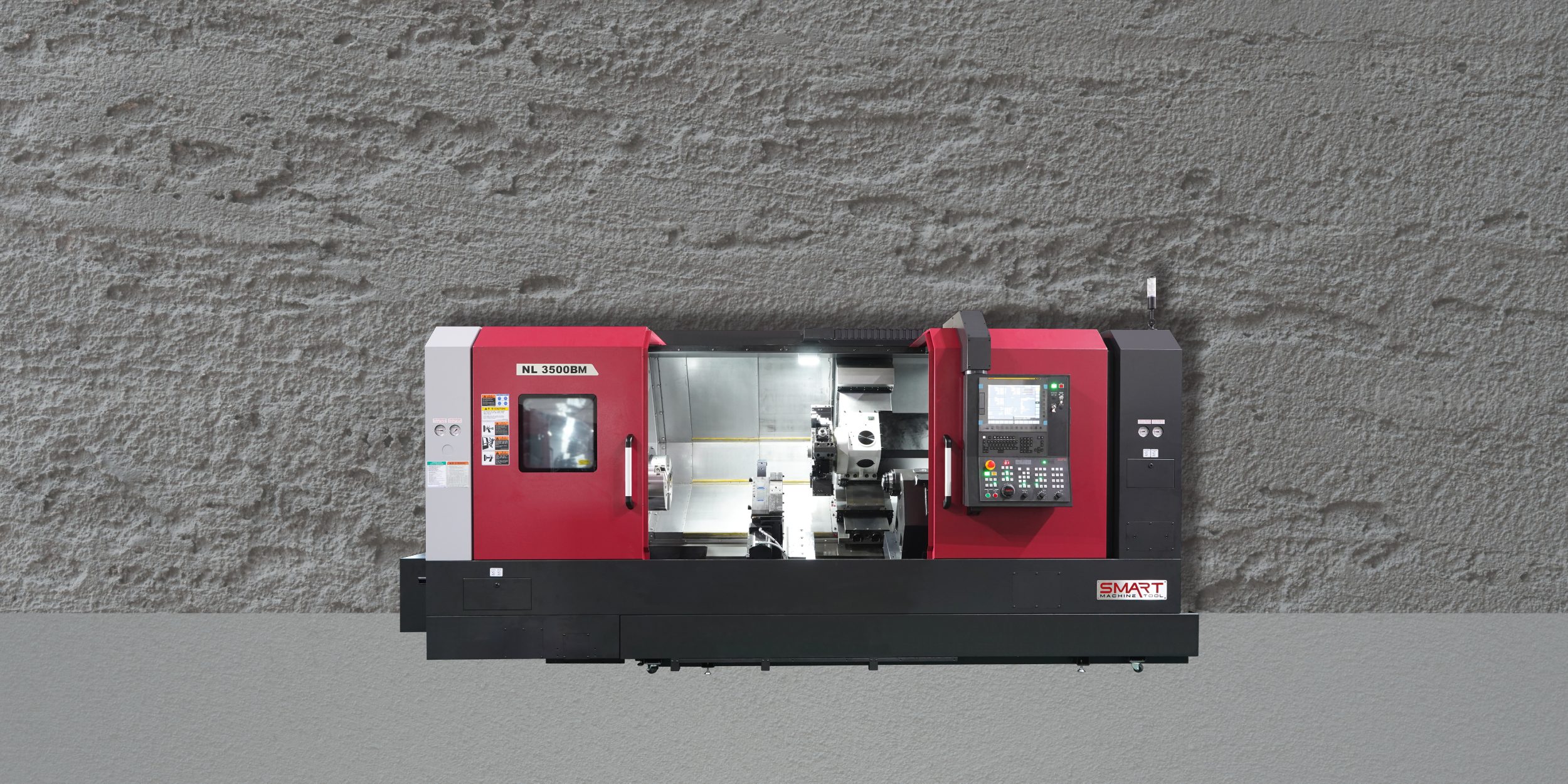 SMART NL 3500BM – BOX WAY – (15″ CHUCK) 3-Axis CNC Lathes