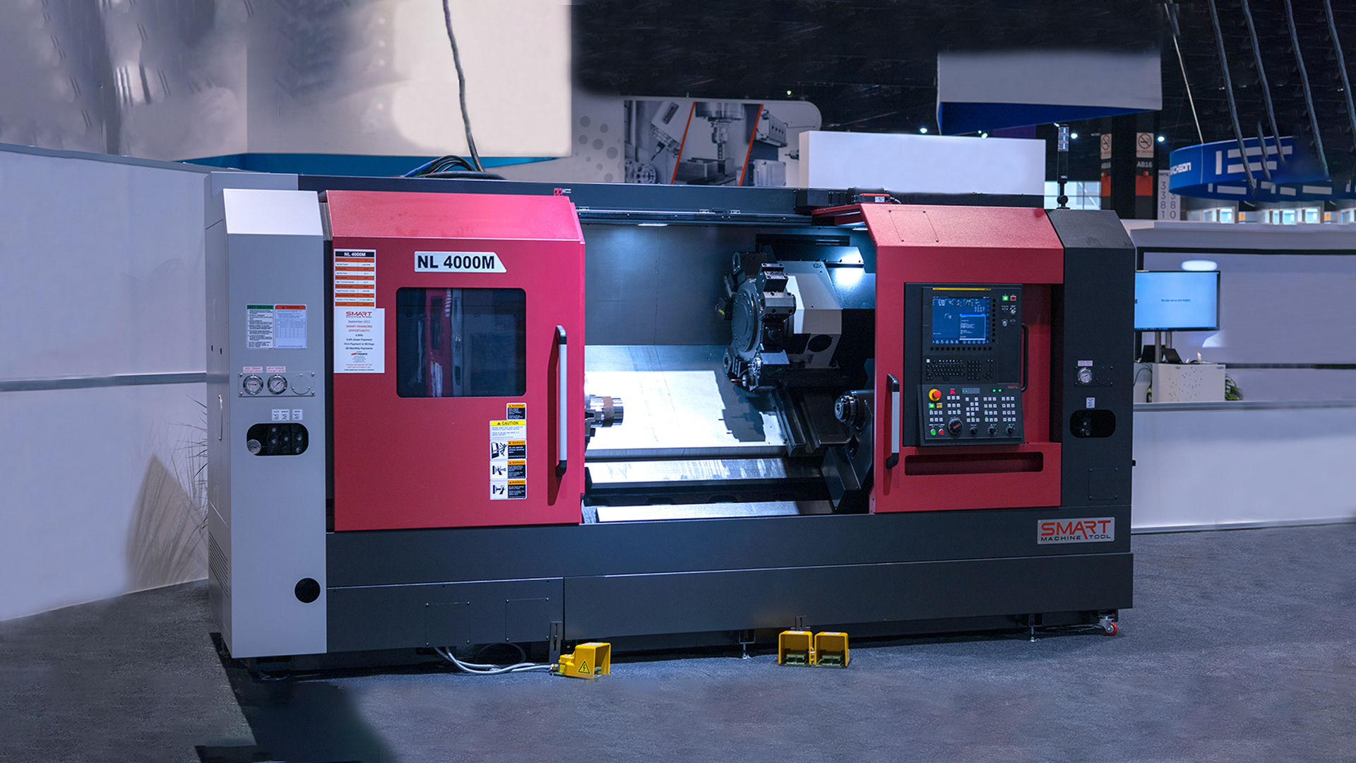 SMART NL 4000M – BOX WAY – (18″ CHUCK) 3-Axis CNC Lathes