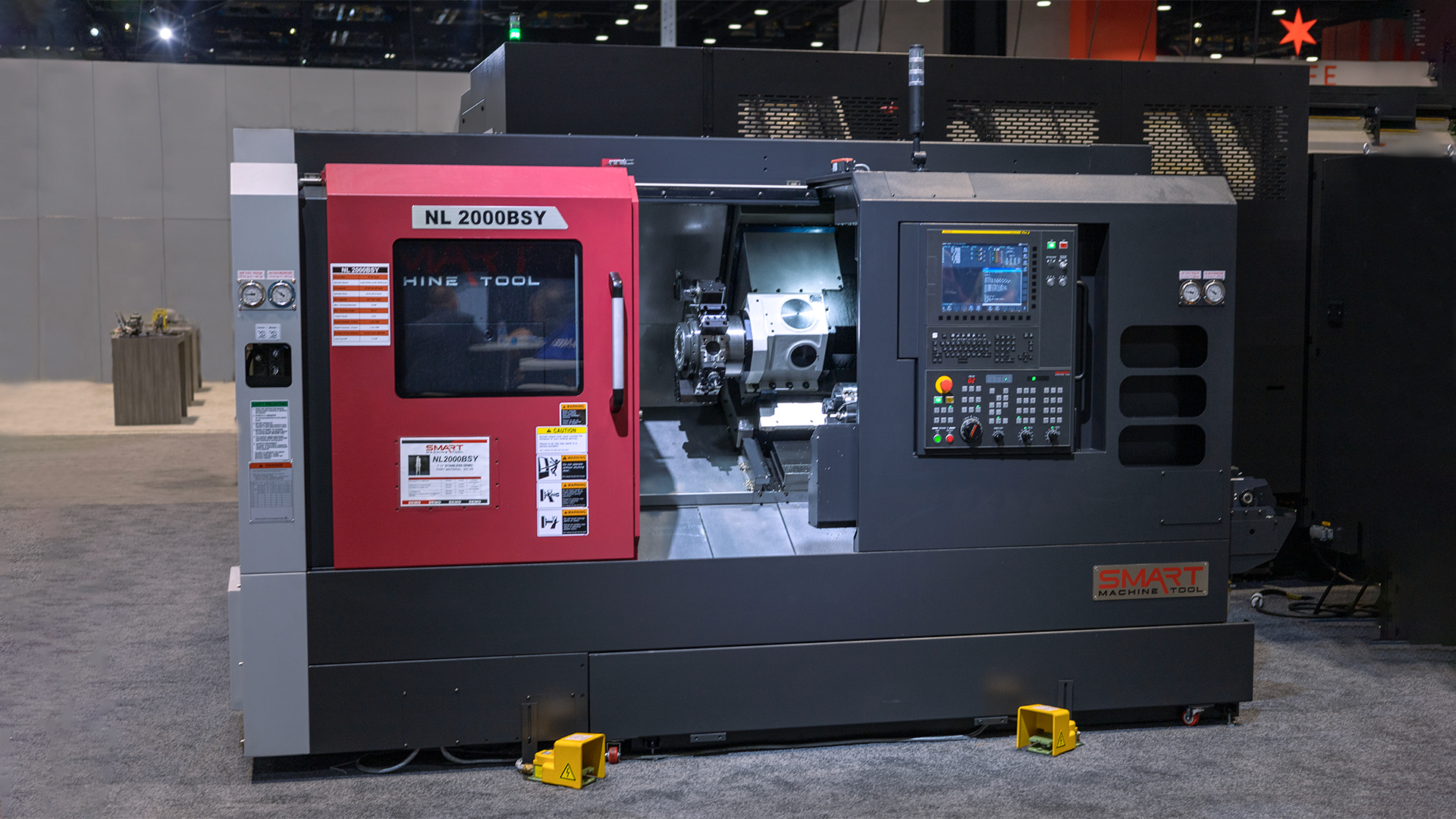 SMART NL 2000BSY – BOX WAY – (8″ CHUCK) Multi-Axis CNC Lathes