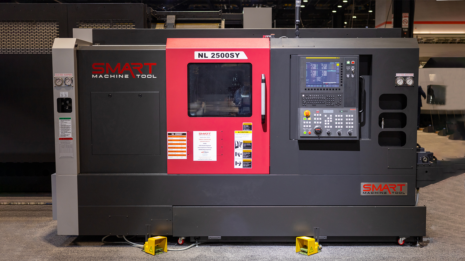 SMART NL 2500SY – BOX WAY – (10″ CHUCK) Multi-Axis CNC Lathes
