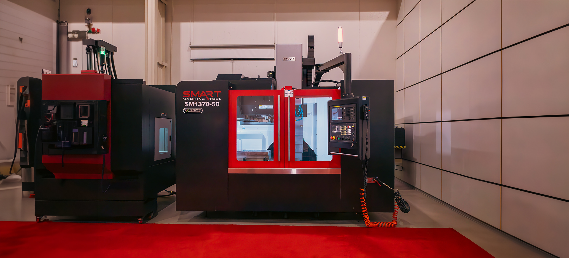 SMART SM 1370-50 – BOX WAY – (CAT50, 6K) Vertical Machining Centers