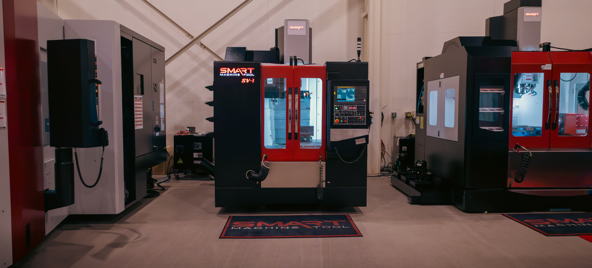 SMART SV 1 – LINEAR WAY – (CAT40, 8K) Vertical Machining Centers