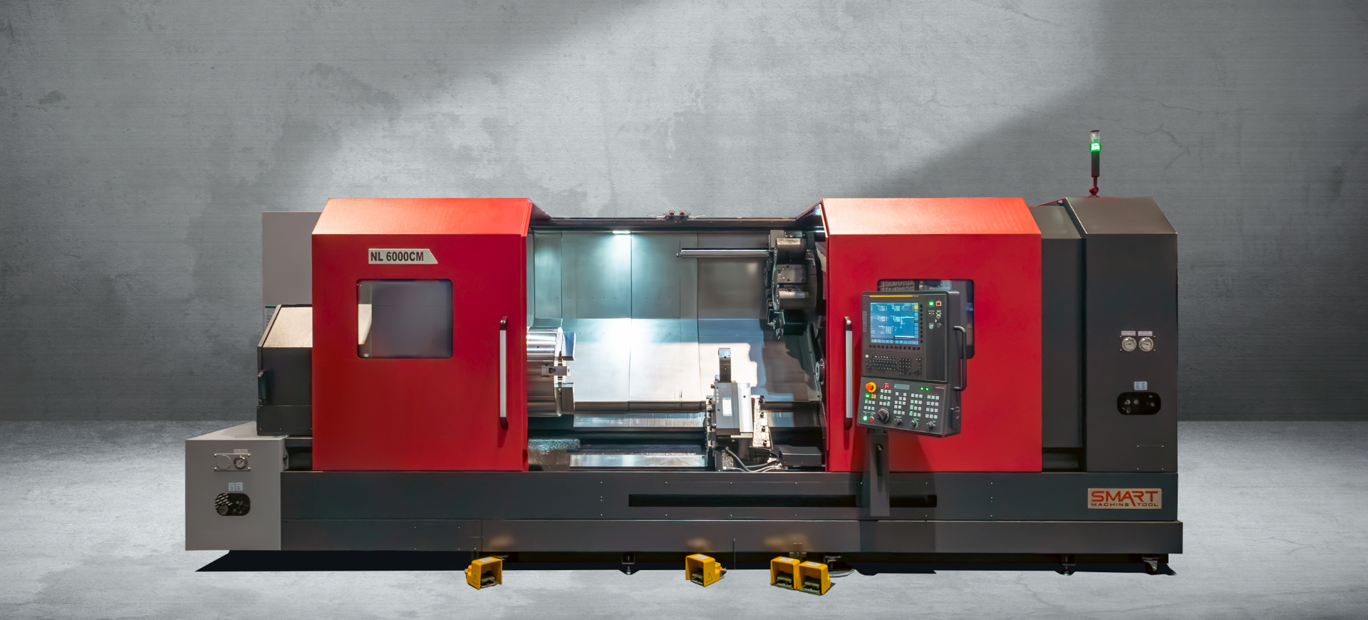 SMART NL 6000CM – BOX WAY – (24″ CHUCK) 3-Axis CNC Lathes